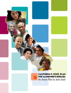 Hillcrest | California's State Plan for Alzheimer's Disease Cover