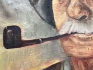 Hillcrest | Unity in Variety painting of man with cigar
