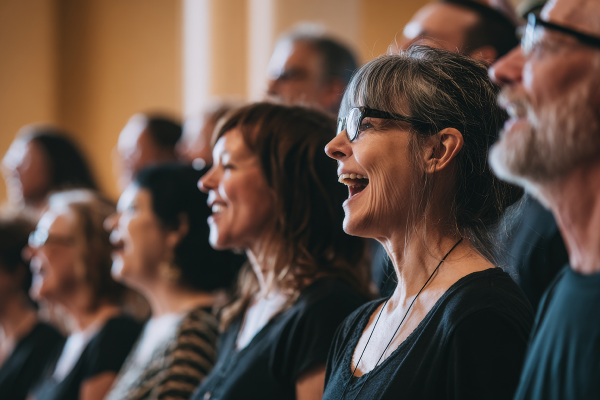 Heart & Harmony: The Church of the Brethren Sanctuary Choir Rehearsal at Hillcrest
