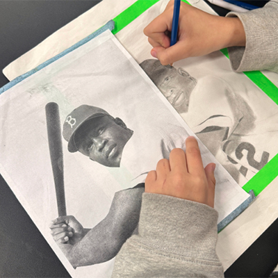 Hillcrest Gallery Showcases Ganesha High School Student Art Honoring Black History Month