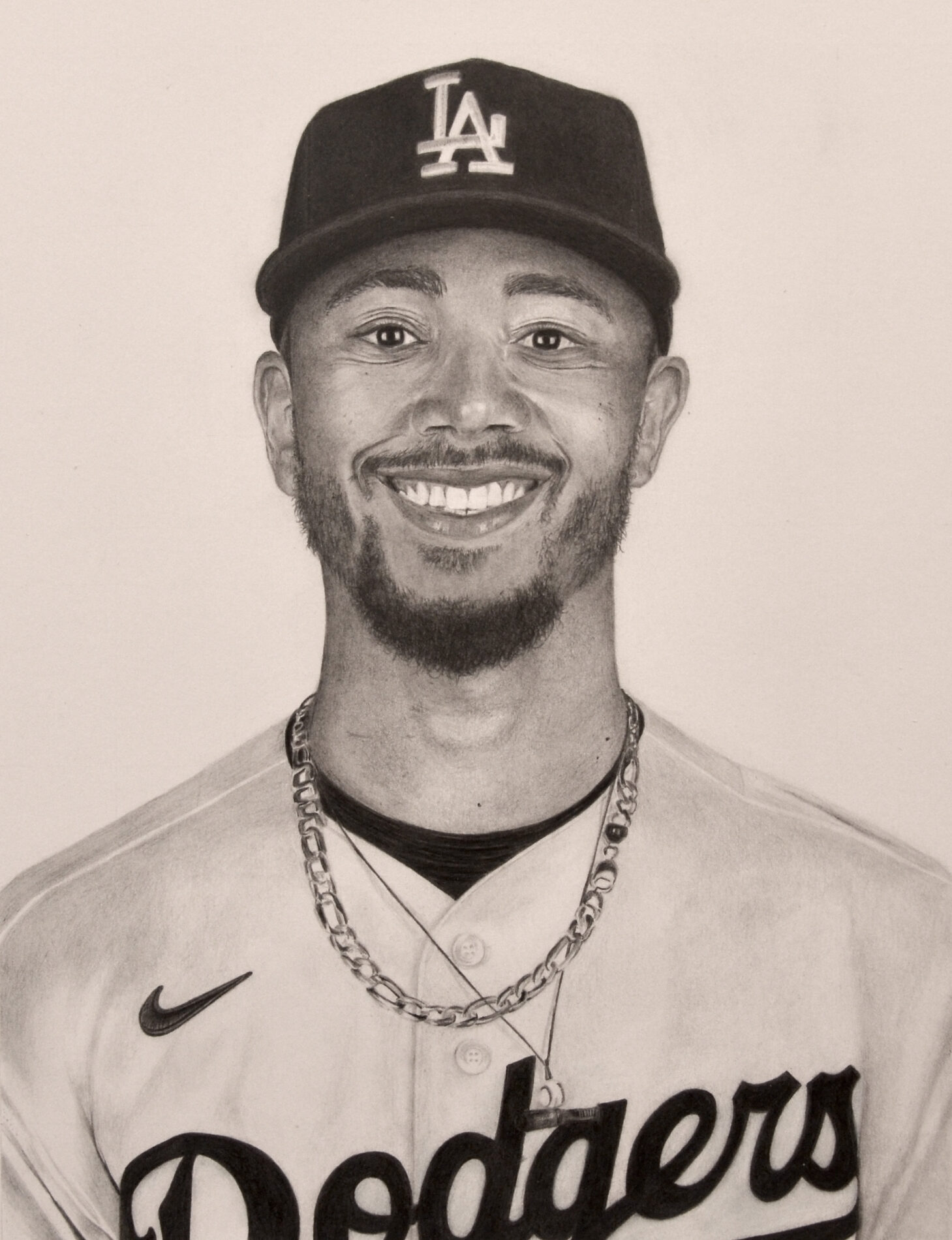 Mookie Betts by K. Tharpe
