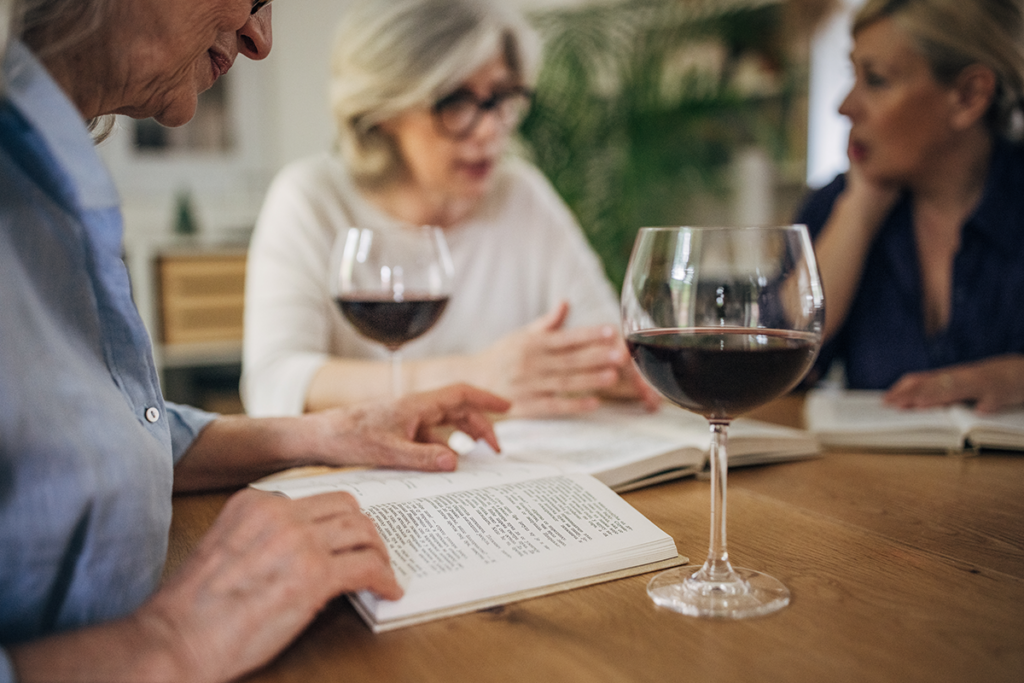 Read Between the Wines: Silent Book Club